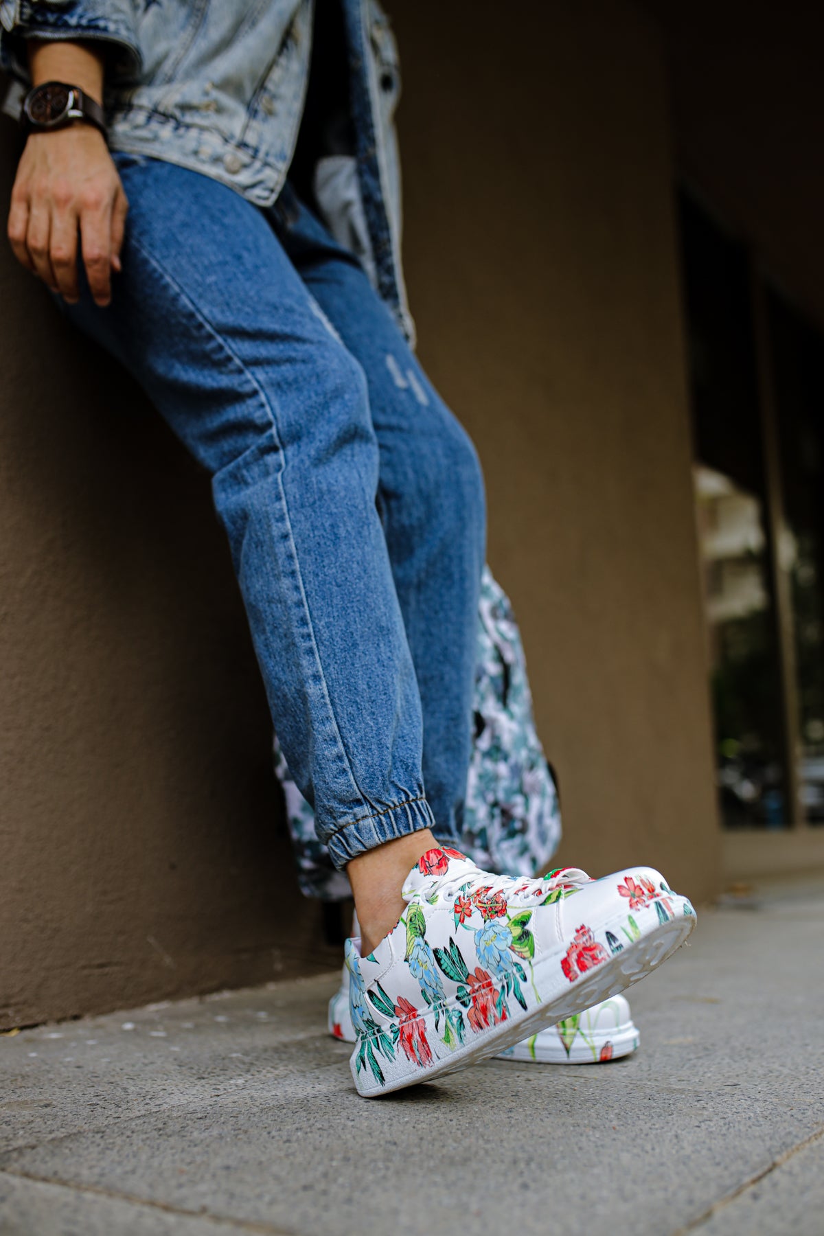 Flowers - Swagg Splash Sneakers