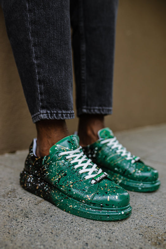 Rain X Green Women - Swagg Splash Sneakers