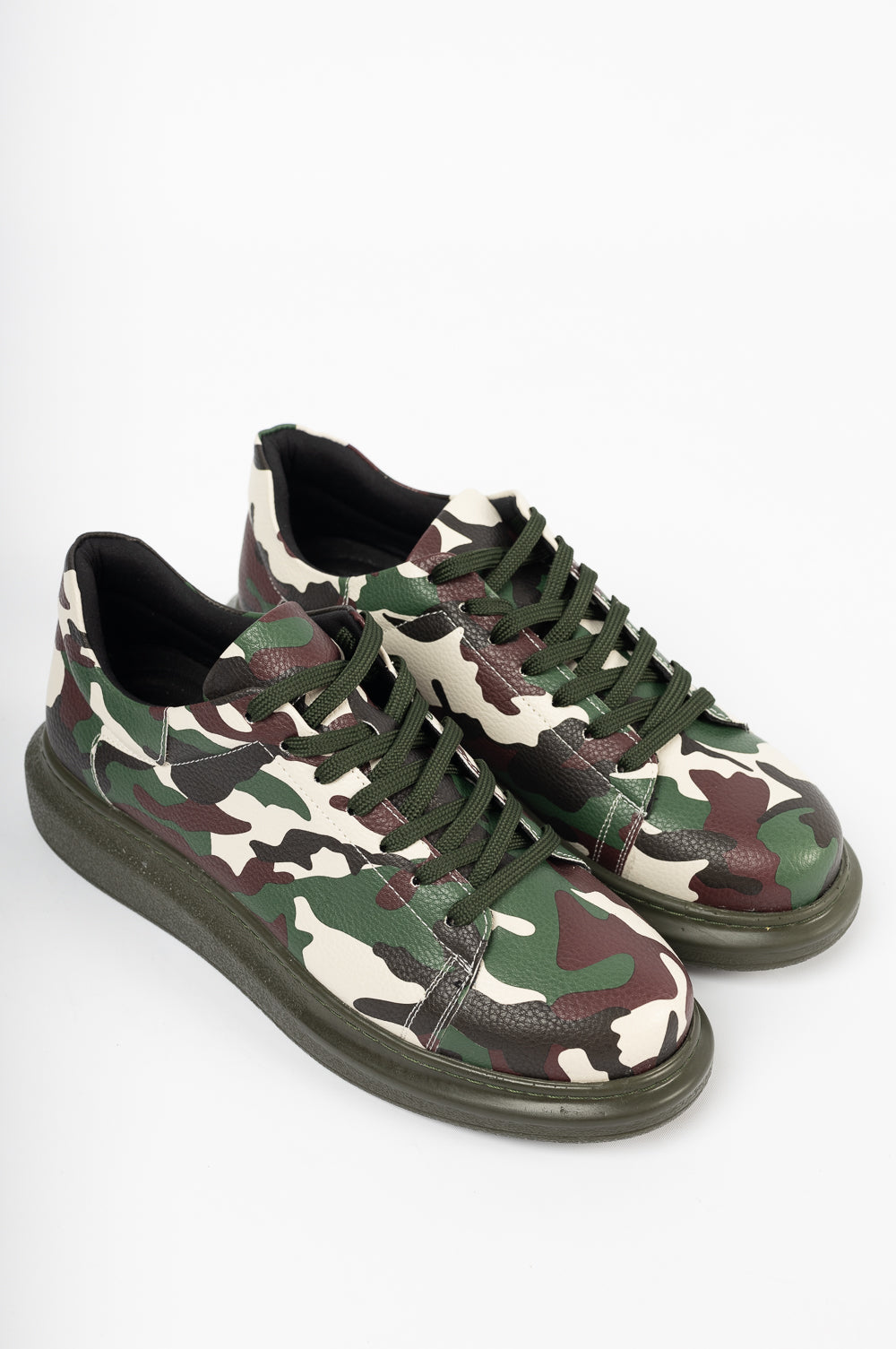 Camo Green - Swagg Splash Sneakers