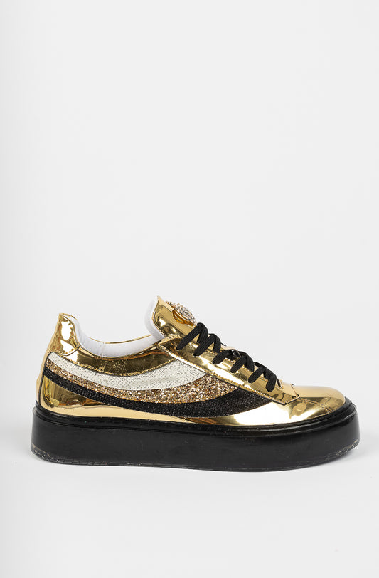 Majesty Gold - Swagg Splash Sneakers